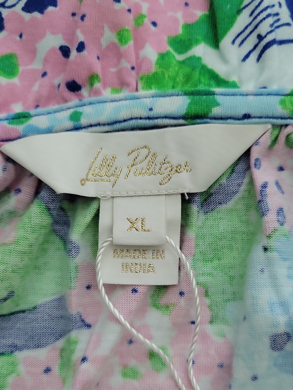 NEW LILLY PULITZER amiria maxi dress in lydia the lion XL - Picture 8 of 11